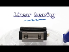 قطعة محملات الكرات الخطية من الفولاذ المقاوم للصدأ HSR35AM1UU HSR35AM 34x100x48mm