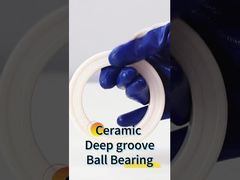 6004 Full ZrO2 Ceramic Deep groove Ball Bearing 6004CE محامل عجلات الدراجات النارية الحجم 20x42x12mm