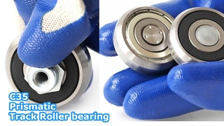 الأسطوانة المنشورية C35 (C35-2RS ZZ): مخصصة لسكة T/U المدمجة مقاس 35 مم