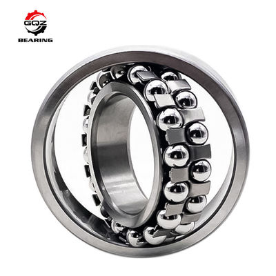 جودة  Chrome Steel Material 1304 Steel Cage Double Row Self-aligning Ball Bearing مصنع