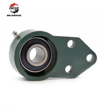 شراء GQZ UCP207 وحدة محامل كتلة وسادة مزدوجة البولتات 35mm محفظة الحديد الزهري المزودة بمحامل UC207 الإدراج تصنيع عبر الإنترنت