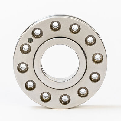 يشتري KCR125 GCr15 كروم الفولاذ العرضي الصليبية عجلة حمالة 125 × 180 × 26mm لآلات الجدول الدوار الكبيرة الدقة تصنيع عبر الإنترنت