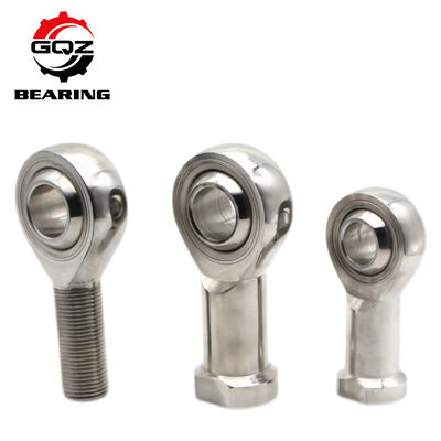 شراء GQZ SSIL8T/K الفولاذ المقاوم للصدأ قضيب نهاية تحمل M8 أنثى موضوع وصلة كروية ذاتية التشحيم تصنيع عبر الإنترنت