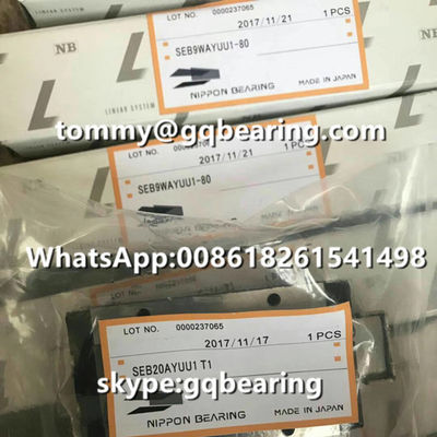 شراء اليابان الأصلية NB SEB9WAY SEB9WAYUU1-80 القيادة والكتل الخطية من الفولاذ المقاوم للصدأ تصنيع عبر الإنترنت