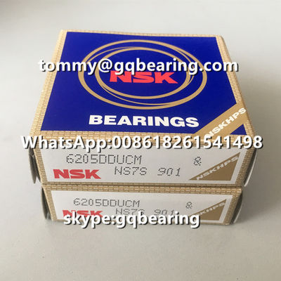 شراء اليابان صنعت Gcr15 الفولاذ المادة NSK 6205DDU 6205DDUCM المطاط مختومة حلق الكرة العميق تصنيع عبر الإنترنت