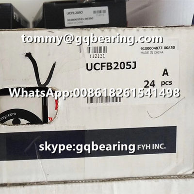 شراء المواد الحديدية الذهبية FYH UCFB205J 3 محاور مقطوعة بالوسادة الكبيرة UCFB205 تصنيع عبر الإنترنت