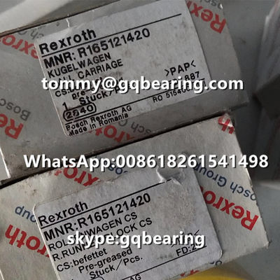 شراء ريكسروث R165121420 مواد الفولاذ نوع اللفاف الطول القياسي الارتفاع القياسي تصنيع عبر الإنترنت