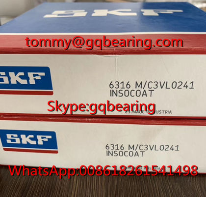 شراء النمسا منشأ SKF 6316M/C3VL0241 INSOCOAT محامل كرة حلق عميق تصنيع عبر الإنترنت