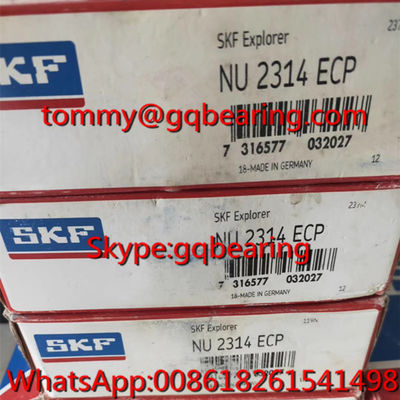 شراء SKF NU2314 ECP محامل أسطواني أسطواني NU2314ECP ضاغط الهواء محامل 70x150x51mm تصنيع عبر الإنترنت