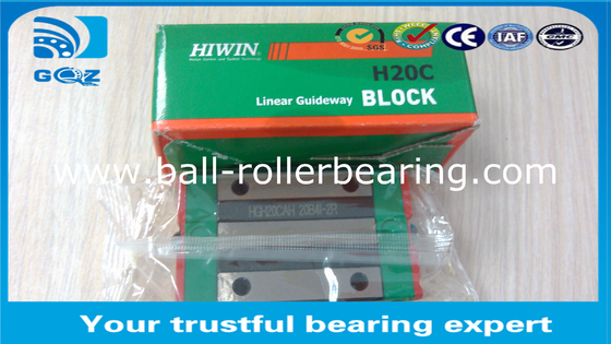 آلة CNC محامل كرة خطي HGH30CA SP / UP الدقة 28x60x45mm