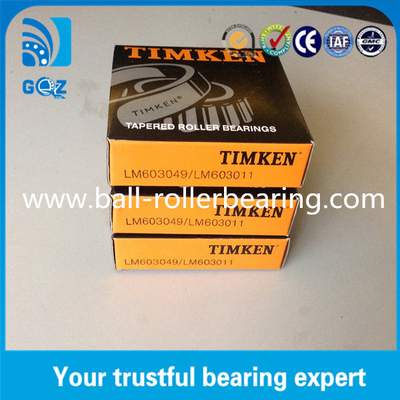 محامل عجلات العربة المتحركة ذات العجلات المتعرجة للحمولة الثقيلة LM603049 / LM603011