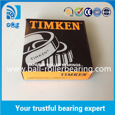 محامل عجلات العربة المتحركة ذات العجلات المتعرجة للحمولة الثقيلة LM603049 / LM603011