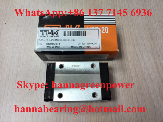 الصنع الياباني كتلة الزحف HSR25R1SS HSR25R HSR25R2UU محمل خطي 23x48x40mm