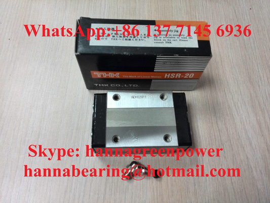 الصنع الياباني كتلة الزحف HSR25R1SS HSR25R HSR25R2UU محمل خطي 23x48x40mm