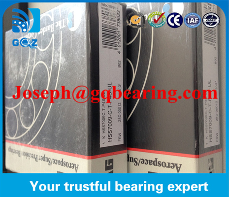 HSS7009-C-T-P4S-UL محمل الاتصال الزاوي لأدوات الآلة 45x75x16mm