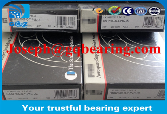 HSS7009-C-T-P4S-UL محمل الاتصال الزاوي لأدوات الآلة 45x75x16mm