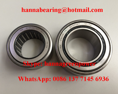 PNA35/55 إدخال محامل عجلات ذاتية التواء مع حلقة داخلية 35x55x20mm