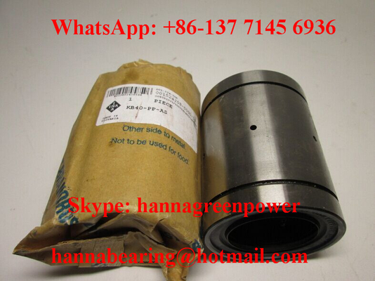 مقاوم للتآكل KBZ12-PP محمل كرة خطي للتشنج 19.05x31.75x41.275mm