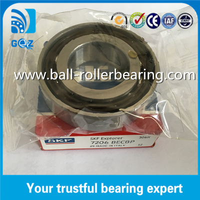 OD62mm SKF P0 الدقة الزاوية محولات الاتصال 7206BECBP 30 * 62 * 16mm