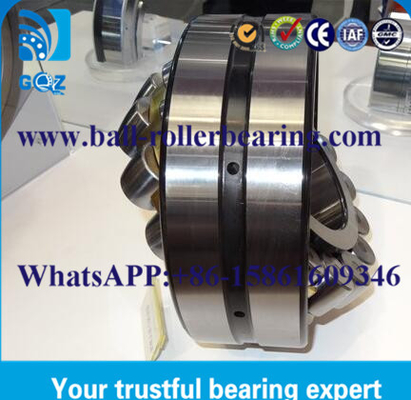المادة GCr15 / محامل عجلات كروية 23028 CCKW33 / حجم 130 * 280 * 93