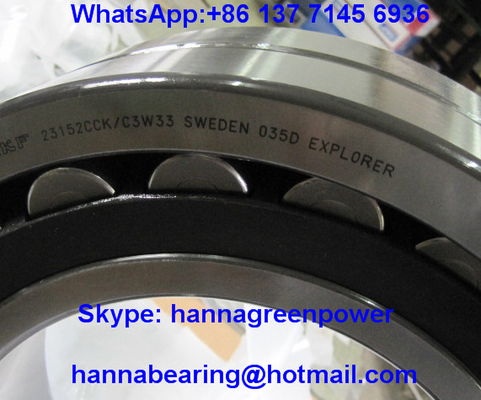 القفص الصلب 23152CC/W33 محملات الدوار الكروية 23152CCK/W33 260x440x144mm