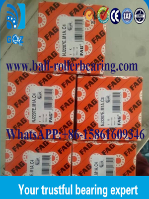 GCr15 محامل الكرة والعجلات NJ211ECJ محامل الكرة P0 P5 P4 P2 P6