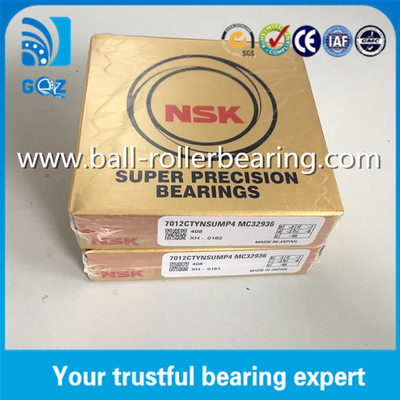P4 الدقة NSK محامل فائقة الدقة الاتصال الزاوي 7012CTYNSUMP4 60 * 95 * 18mm