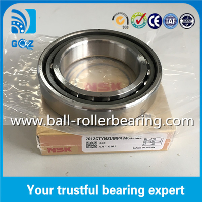 P4 الدقة NSK محامل فائقة الدقة الاتصال الزاوي 7012CTYNSUMP4 60 * 95 * 18mm