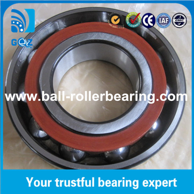 Gcr15 فولاذ الكربون / 7412 BM الفولاذ المقاوم للصدأ الكرة الزاوية الاتصال محمل 60 X 150 X 35 مم
