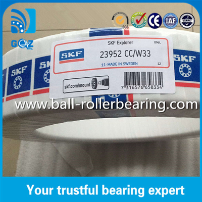 قفص الصلب حفرة النفط محامل الدوار الكروي محامل الدوار ذاتية التواء SKF 23952 CC / W33