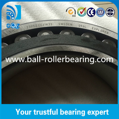 قفص الصلب حفرة النفط محامل الدوار الكروي محامل الدوار ذاتية التواء SKF 23952 CC / W33