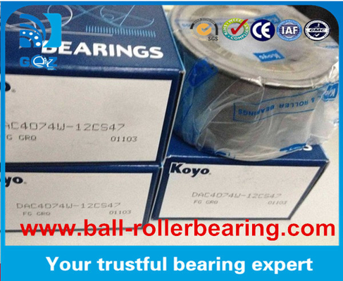 koyo DAC محامل السيارات ، محامل كرة شعاعي صف مزدوج DAC4074W-3 لتويوتا كورولا 90363-40066 DAC4074W-3