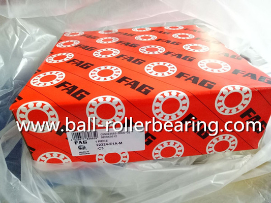 C3 الإفراج عن النحاس علبة قفص / علبة لولبية كروية FAG 22324-E1A-M-C3