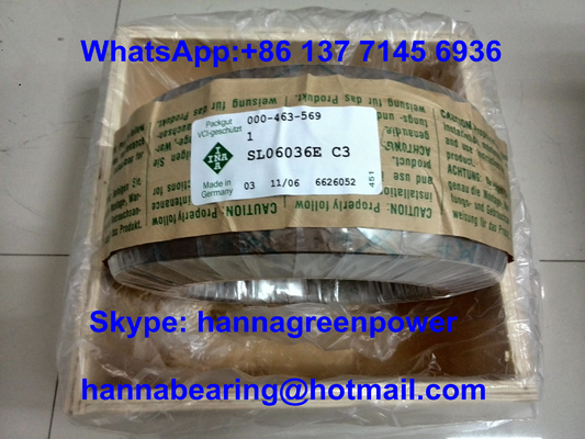 SL06036E C3 تسوية ذاتية صف مزدوج أسطواني حاوية عجلة 180 * 280 * 120 مم