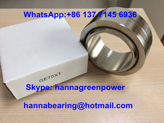 GE70XT محاملة مستوية كروية من الفولاذ المقاوم للصدأ GE70XT / X محاملة متحركة 70 * 105 * 49 مم
