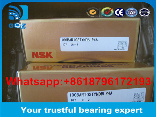 محامل NSK عالية السرعة 100BAR10S محامل كرة اتصال زاوية 100BAR10S TYN DB L P4A دقة فائقة
