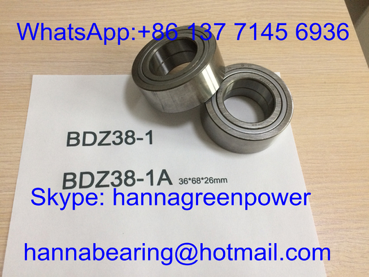 BDZ38-1A محمل محور العجلات BD238-1 محمل كرة اتصال زاوية 38 * 68 * 26mm