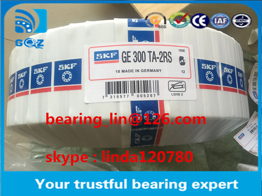 GE 45 TE-2RS محامل مستوية كروية شعاعية من الفولاذ المقاوم للصدأ 45x68x32 مم محامل مشتركة GE45TE 2RS