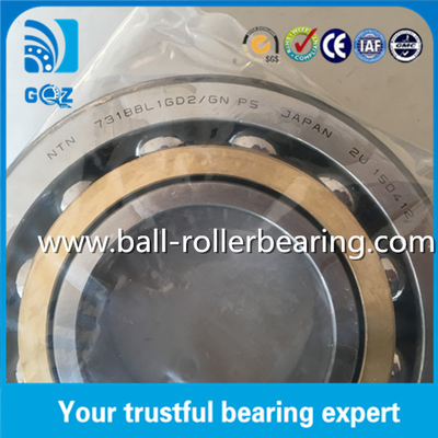 P5 قفص نحاس دقيق NTN 7318BL1GD2/GNP5 محامل كرة اتصال زاوية