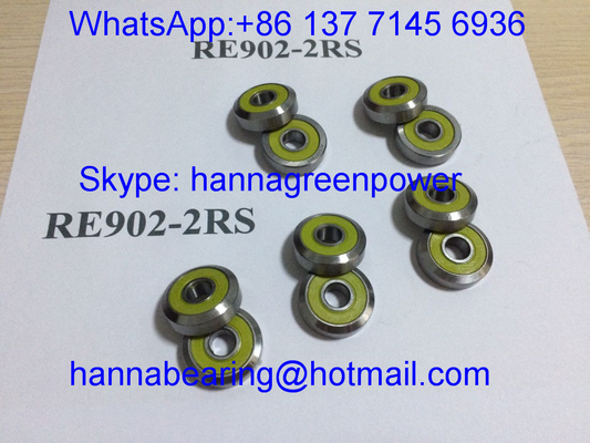RE701ZZ / RE701-2RS / BHJ13-C محملات العجلات السكك الحديدية / محملات الصقيع العميقة 4x12.7x4mm