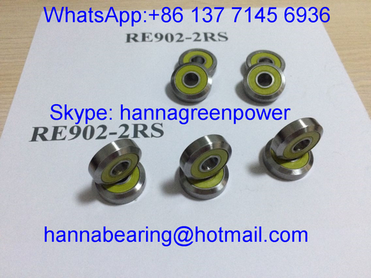 RE701ZZ / RE701-2RS / BHJ13-C محملات العجلات السكك الحديدية / محملات الصقيع العميقة 4x12.7x4mm