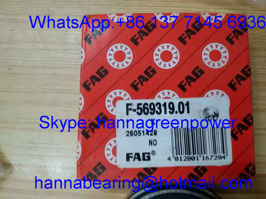 F-569319.01 ALDL محامل السيارات ذات الصف الواحد محامل كرة حفرة عميقة / محامل عجلات 35x67x14mm