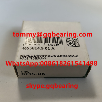 INA GE15-UK 4655814.9 01 محملات محمولة شعاعية كروية مع مواد مركبة من PTFE