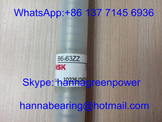 B6-63Z / B6-63ZZ / B6-63 الدرع المعدني محامل السيارات المصغرة المحامل الكروي العميق 6 * 16 * 5 مم