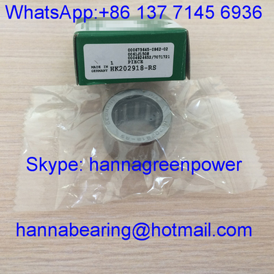HK202918-RS / HK202918 / HK20x29x18 محامل مشبك الدراجات النارية / محامل إبرة مع الختم ، 20 * 29 * 18mm