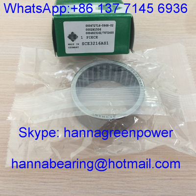 SCE3216AS1 / SCE3216 إنش سحب كوب إبرة حاويات رول مع نهاية مفتوحة ، 50.8 * 60.325 * 25.4mm