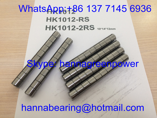 HK101412 / HK1012 / HK1012-RS / HK1012-2RS حمالة رولي إبرة كأس سحب مع أغطية 10 * 14 * 12mm