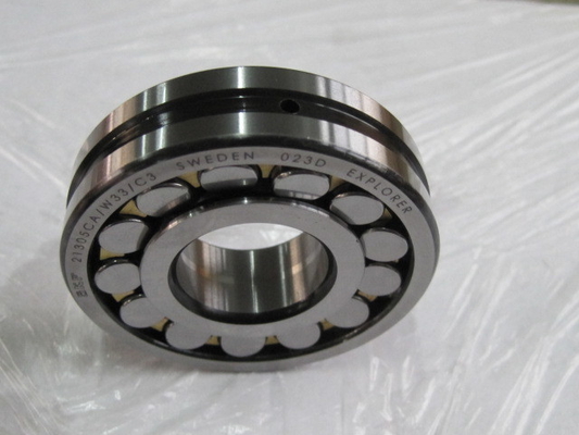 SKF 21305 CAW33C3 محامل عجلات كروي مع ضوضاء منخفضة وظيفة تزيين ذاتية معينة