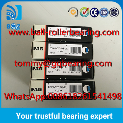 45*75*16ملم مقاس حافز الباكليت FAG B7009-C-T-P4S-UL محامل الفولاذ