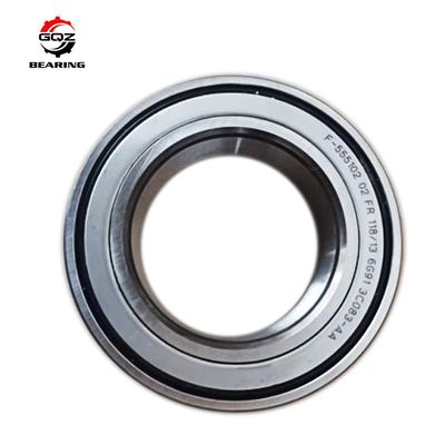 قفص فولاذي صف مزدوج F-555102 محمل كرة حفرة عميقة OD 45 * 75 * 19mm